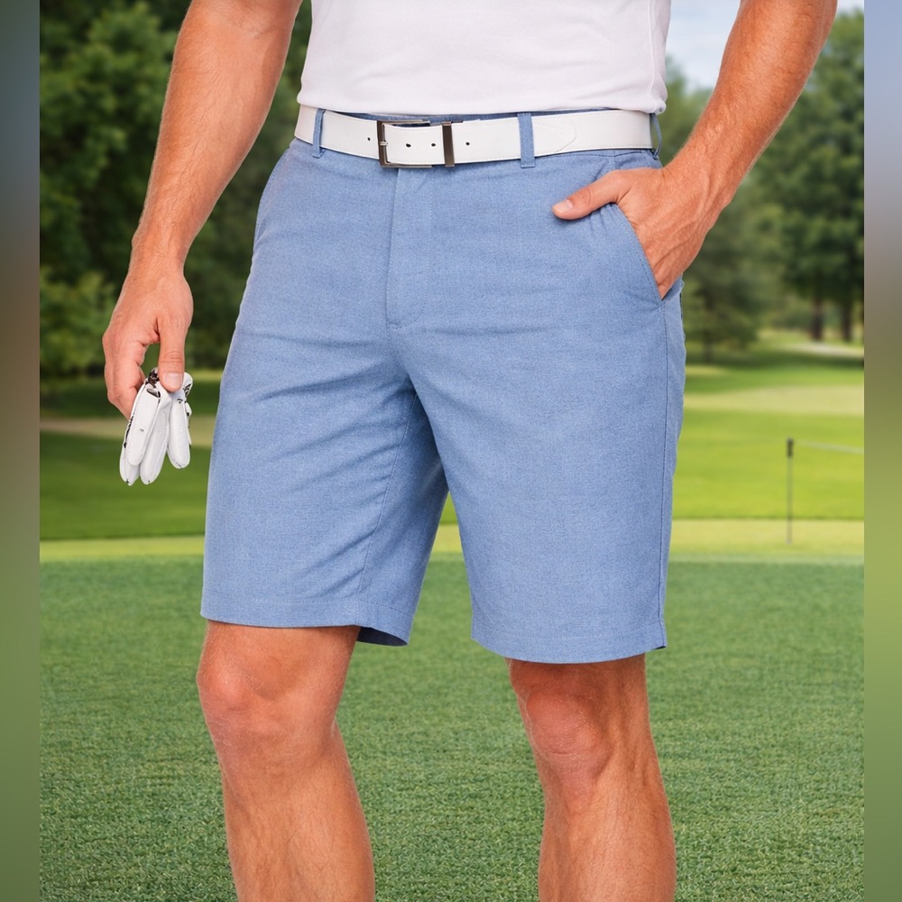 Callaway Men’s Golf Shorts Blue Performance Stretch Size 42 Opti Dry